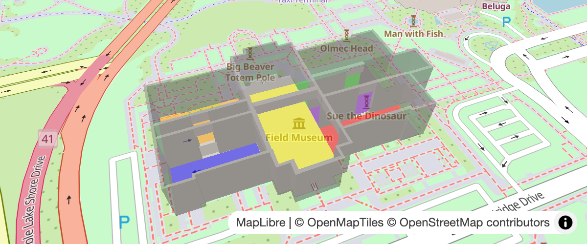 Extrude polygons for 3D indoor mapping