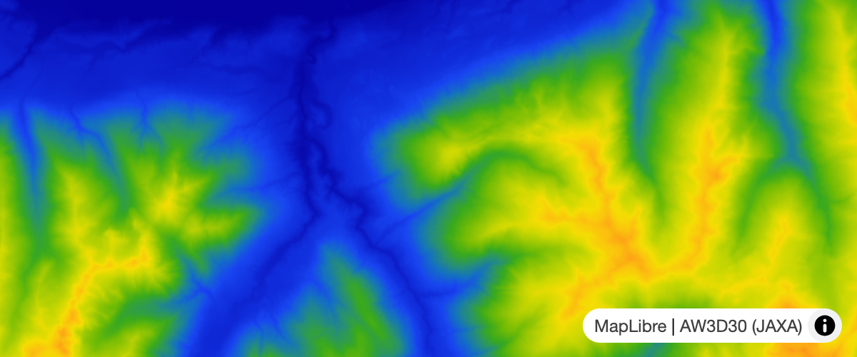 Add a color relief layer.